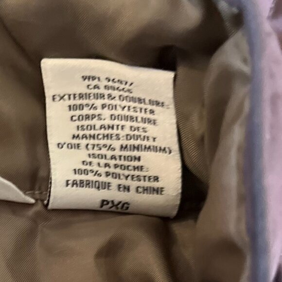 Eddie Bauer Brown Core Farm House Outdoor Premium Goose Down Jacket Sz XLP - Picture 8 of 10